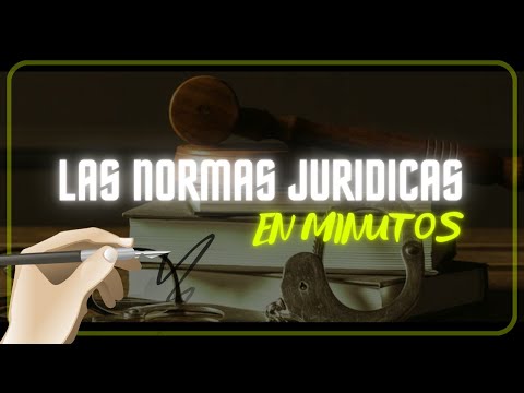 ¿QUE SON LAS NORMAS JURIDICAS? en minutos