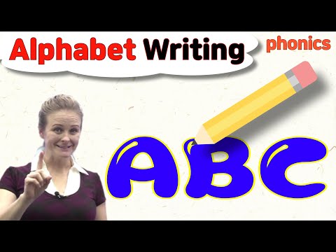 Alphabet Writing | ABCs | Letter Sounds | Phonics