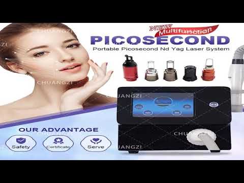 Professional Nd Yag Pico Laser Tattoo Removal Machine Neodymium Picosecond Eyebrow Q Switc