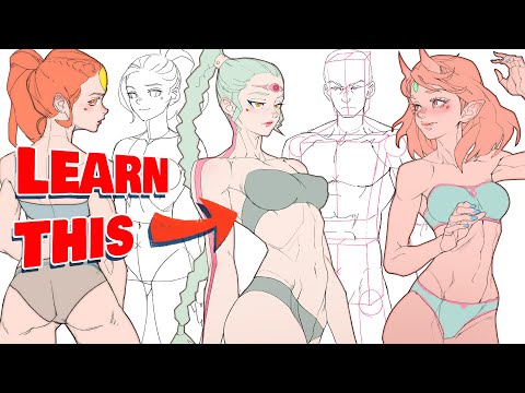 3 Ways to Draw the Body like a PRO 🏃‍♀️