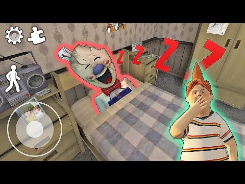 Funny moments in Ice Scream Chapter 4 || Experiments with Rod 03