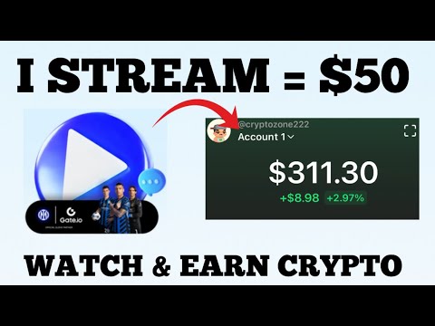 1 Stream = $50 | Stream Videos and Get Paid In Crypto Weekly