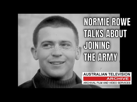 NORMIE ROWE TALKS ABOUT THE ARMY & (POSSIBLY) GOING TO VIETNAM