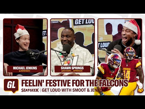 That Epic Eagles Matchup, Falcons Preview & Holiday Games | Get Loud with Jenks & Smoot | Commanders