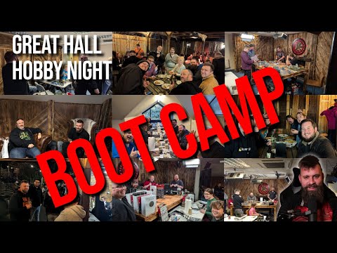 What a Warhammer Weekend SHOULD look like! - Great Hall Hobby Night