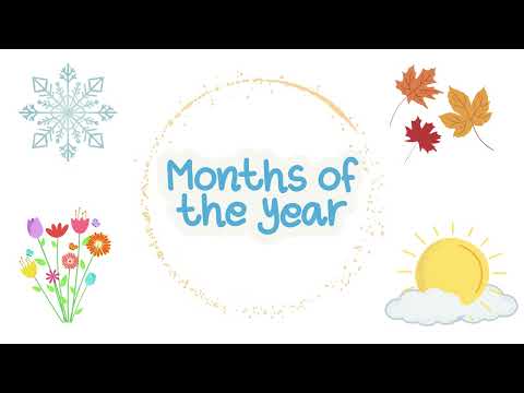 Learn Months of the Year (Toddler Fun!)