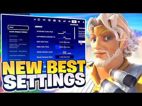 *NEW* BEST Controller Settings For Fortnite Chapter 5! (PS4/PS5/Xbox/PC)