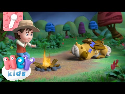 El caballo 🎤 KARAOKE | Canciones de caballos para Niños | HeyKids - Canciones infantiles