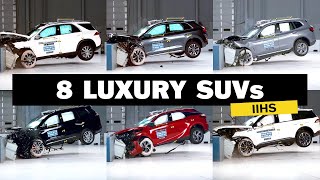 Crash Test Compilation | 8 Luxury SUV 2024