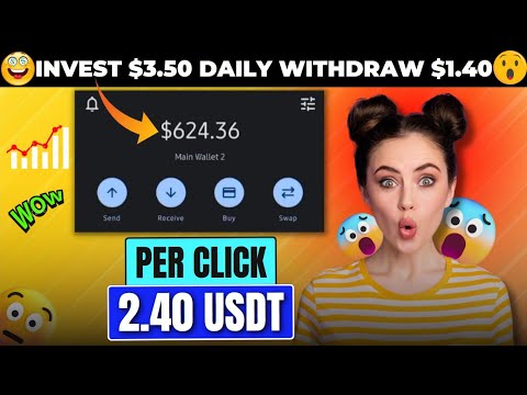 INVEST $3.50 DAILY WITHDRAW $1.40 (🔥PROOF) : (DO NOT MISS❌) USDT MINING WEBSITE 🚀 HIGH PROFIT SITE 🎁