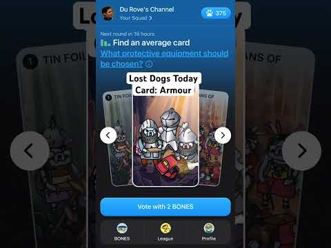 Last Dogs Today Card | Lost Dogs Answer #airdrops #lostdogs #dogs