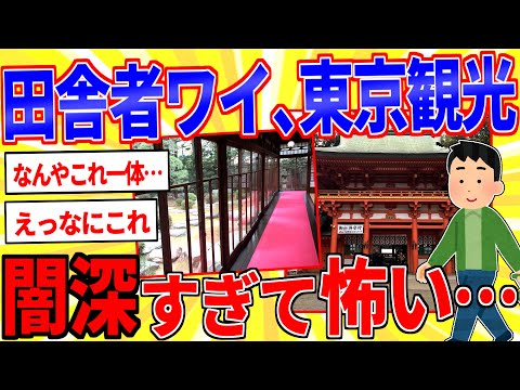 東京に遊びに来たイッチ、画像がヤバすぎる…【2ch面白いスレゆっくり解説】