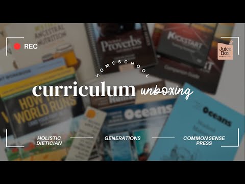 UNBOX NEW CURRICULUM WITH ME | GENERATIONS, COMMON SENSE PRESS, NUTRITION