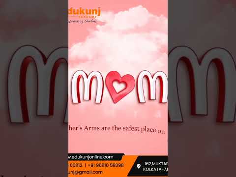 Happy Mother's Day | EDUKUNJ ACADEMY | Kunjay CMA