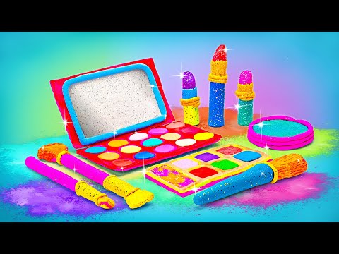 How To Make Sparkly Makeup Set💄Girly Crafts with Mr.Maker by Imagine PlayWorld