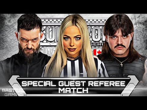 WWE 2K24 | Special Guest Referee Match - Finn Balor VS Dominik Mysterio | Survivor Series