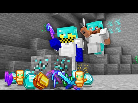 Minecraft Hunger Games, But Mining is OP!