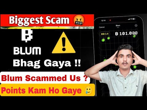 Blum Scammed Us !! Blum Bhag Gaya ? Blum Ke Points Kam Ho Gaye !! Cats Pre Market Trading Live Now !