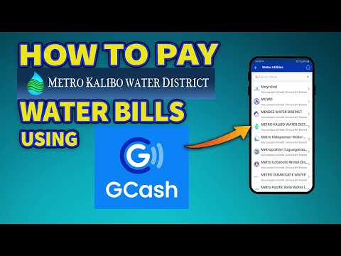 Paano Magbayad ng Water Bills Gamit ang GCash |How to Pay MKWD Water Bill on GCASH #gcash #waterbill