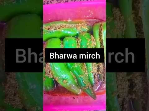 Bharwa Mirchi 😋😍❤️🌶️#cookwithmuskan #bharwamirchi #muskangarg3011 #winterfoodrecipe #youtube