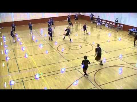 Kansas State vs Saginaw Valley - National Dodgeball Tournament, Kentucky - NCDA 2011