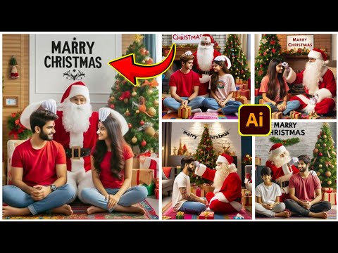 Merry Christmas Wala AI Photo Editing| Merry Christmas Wala AI Photo kaise Banaye| Bing AI