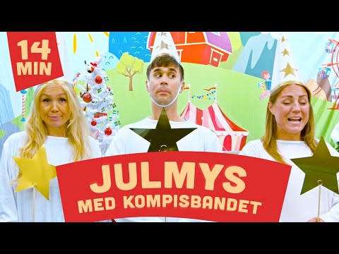 KOMPISBANDET - JULVIDEOS 2024 - Ny julmusik med Kompisbandet - Pepparkaksgubbar, En sockerbagare etc