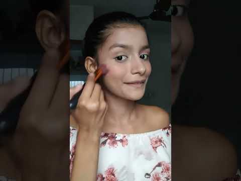 Simple glam makeup look|#makeup #noconcealer #nomakeuplook #shorts #ytshorts