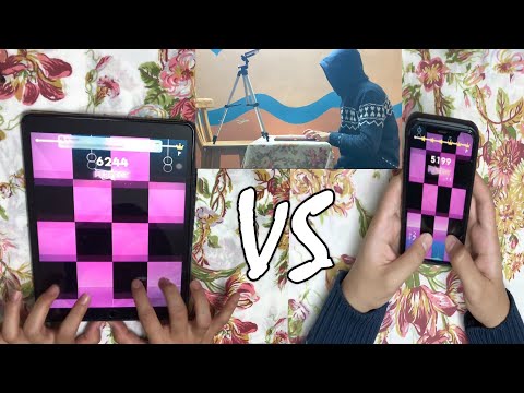 Magic Tiles 3 - IPAD vs MOBILE - WORLD RECORD😱🔥!!!