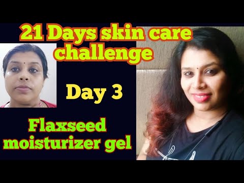 How to make flaxseed moisturizing cream/21 Days skin care challenges/Day 3/#renuhoneyrose