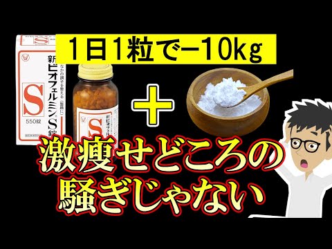 整腸剤と○○の組み合わせがとんでもなかった！ごっそり痩せて腸内環境改善【ビオフェルミン｜ビオスリー｜ミヤリサン｜効果｜ビフィズス菌】