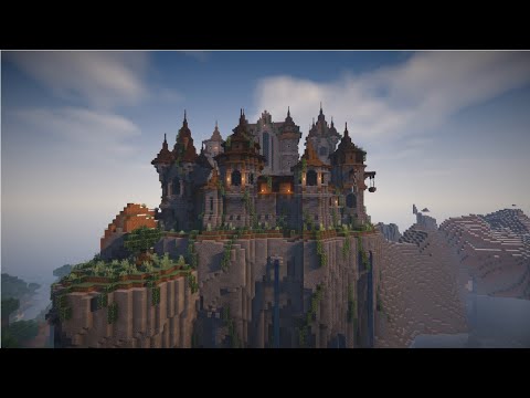 MASSIVE Medieval Castle (Minecraft Time-Lapse)