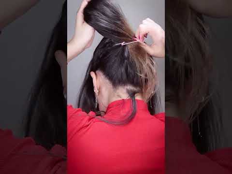 Genshin impact hairtutorial Diluc hairstyle #genshinimpact #genshinimpactedit #genshinshorts