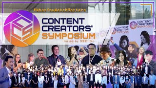 Content Creators' Symposium hosted by CEBSI