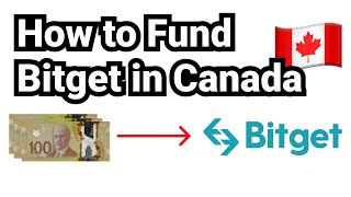 How to Fund Bitget Exchange in Canada 🇨🇦 - Tutorial guide