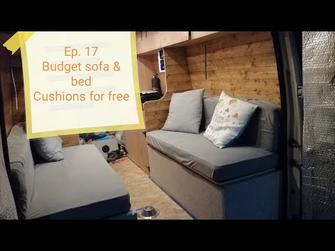 FREE!! Check this out Sofa & Bed seats made for FREE in our camper #vanlife #camper #free #diy #van