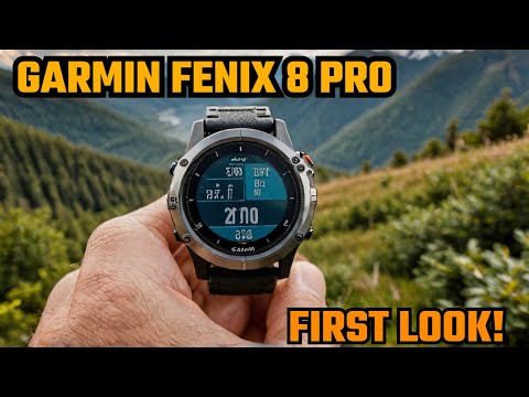 Garmin Fenix 8 Pro: First Look, Reveal & Latest Key Features!