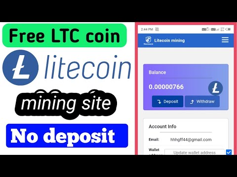 🔥Litecoin Free Mining Website | 100% Free | Instant Withdrawal | Litecoin Withdrawal Kaise Kare