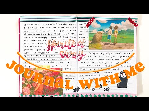 Spirited Away Journal with Me