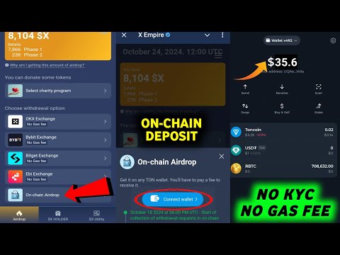 X Empire On-Chain Airdrop Claim | X Empire On Chain Wallet Connect | X Empire Airdrop | $X Token