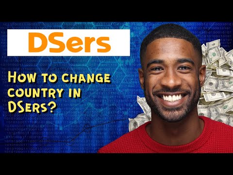 How to change country in DSers