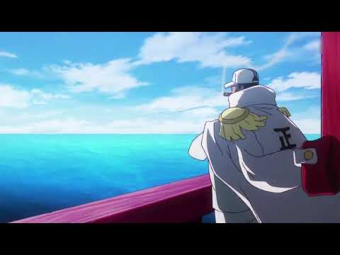 アニメ版ワンピース第1093話青キジシーンHD