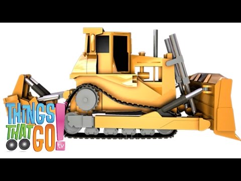 * BULLDOZER * | Trucks For Kids | Things That Go TV!