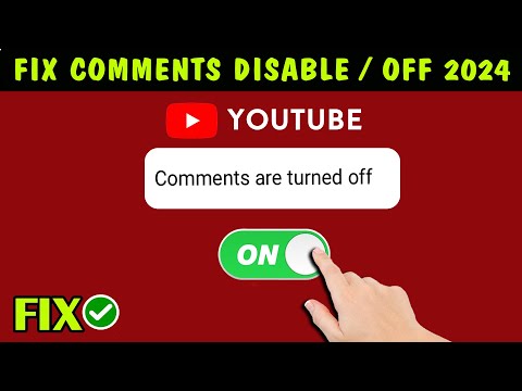 How To Turn On Comments On YouTube? 2024 | YouTube Not Showing Comments