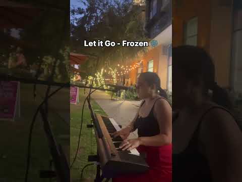 Someone requested Frozen ❄️ at my gig! #musician #livemusic #singerlife #disney #frozen #singerfans