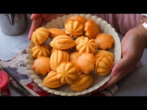 How to Make Kuih Bahulu Recipe | Egg Sponge Cakes | 烤鸡蛋糕 #easyrecipe #eggcakes