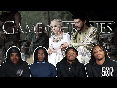 WHAT IS THE GIFT!?! | GAME OF THRONES GROUP REACTION!! | 5x7