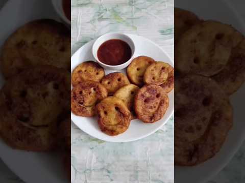 Potato Smiley Recipe | Homemade Potato Smiley #shorts #snackrecipe #potato #globalbawarchi