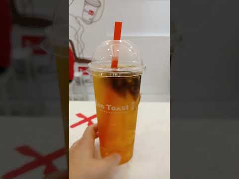 Disappointing Ice Snow Pear Black Tea SGD4 (USD2.92) NO taste as per the name #shorts