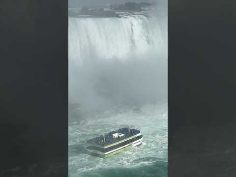 Stunning beauty of Niagara Falls, composed of three falls: American, Bridal Veil, and Horseshoe!